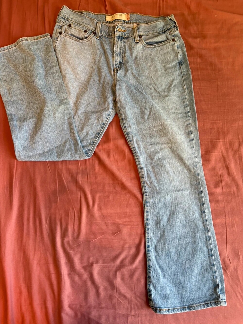 Levi’s 518 Bootcut Jeans Women’s Size 10 Short Light Wash Y2K